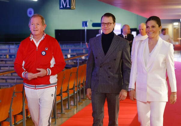 Entertainment Themen der Woche KW48 Entertainment Bilder des Tages Chairman Marcus Wallenberg, Prince Daniel and Crown Princess Victoria are present at the Royal Lawn Tennis Club s 125th Anniversary in Stockholm, Sweden December 03, 2021. STOCKHOLM Sweden x1081x *** Chairman Marcus Wallenberg, Prince Daniel and Crown Princess Victoria are present at the Royal Lawn Tennis Club s 125th Anniversary in Stockholm, Sweden December 03, 2021 STOCKHOLM Sweden x1081x,  Copyright: xFredrikxPersson TTx VICTORIA ROYAL LAWN TENNIS CLUB