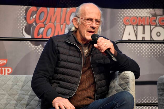 Bilder des Jahres 2021, Entertainment 12 Dezember Entertainment Themen der Woche KW48 Entertainment Bilder des Tages Christopher Lloyd auf der German Comic Con Dortmund 2021 in der Messehalle. Dortmund, 03.12.2021 *** Christopher Lloyd at the German Comic Con Dortmund 2021 at the Messehalle Dortmund, 03 12 2021 Foto:xN.xKubelkax xFuturexImage