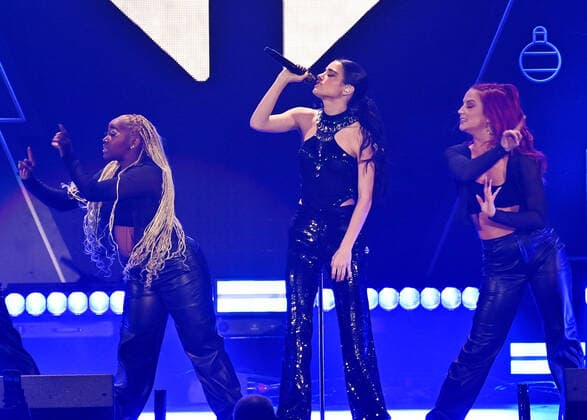 December 3, 2021, Inglewood, CA, USA: INGLEWOOD, CALIFORNIA - DECEMBER 03: Dixie D Amelio performs onstage during 102.7 KIIS FM s Jingle Ball 2021 Presented By Capital One at The Forum on December 03, 2021 in Inglewood, California. Inglewood USA - ZUMAs181 20211203_zea_s181_002 Copyright: xImagespacex