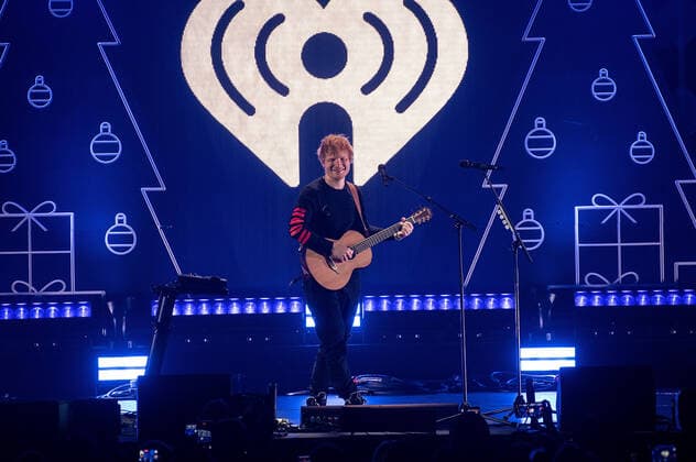 December 3, 2021, Inglewood, CA, USA: INGLEWOOD, CALIFORNIA - DECEMBER 03: Ed Sheeran performs onstage during 102.7 KIIS FM s Jingle Ball 2021 Presented By Capital One at The Forum on December 03, 2021 in Inglewood, California. Inglewood USA - ZUMAs181 20211203_zea_s181_064 Copyright: xImagespacex