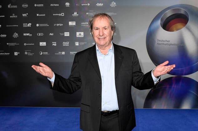 Chris de Burgh bei der Verleihung des 14. Deutschen Nachhaltigkeitspreises 2021 im Maritim Hotel. Düsseldorf, 03.12.2021