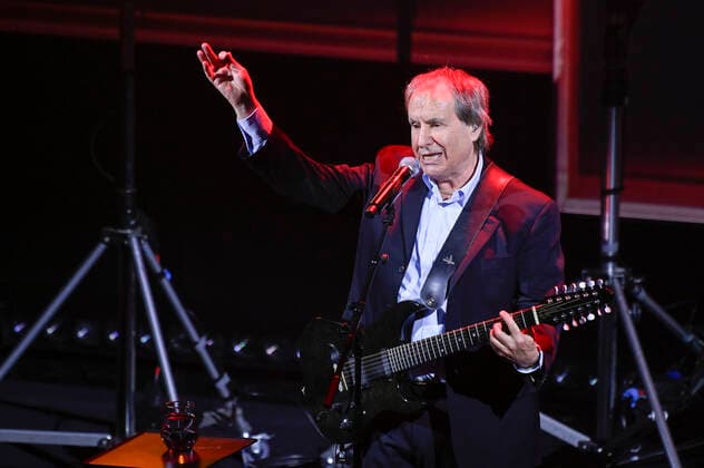 Chris de Burgh bei der Verleihung des 14. Deutschen Nachhaltigkeitspreises 2021 im Maritim Hotel. Düsseldorf, 03.12.2021
