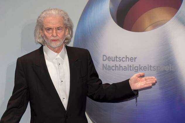 Hermann Bühlbecker bei der Verleihung des 14. Deutschen Nachhaltigkeitspreises 2021 im Maritim Hotel. Düsseldorf, 03.12.2021