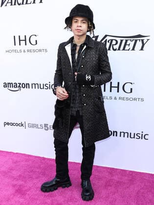Variety 2021 Music Hitmakers Brunch Rapper Iann Dior arrives at the Variety 2021 Music Hitmakers Brunch presented by Peacock and Girls5eva and sponsored by IHG Hotels and Resorts held at the City Market Social House on December 4, 2021 in Los Angeles, California, United States. Los Angeles California United States  Copyright: xImagexPressxAgencyx originalFilename:collin-variety2211205_np3QH.jpg