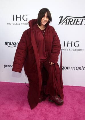 Variety Hitmakers presented by Peacock Girls5eva Featuring: Billie Eilish Where: Los Angeles, California, United States When: 04 Dec 2021 Credit: Faye s Vision Cover Images Copyright: xx 50966302 EDITORIAL USE ONLY. NOT FOR USE BY NEWSPAPERS BASED IN THE UK.