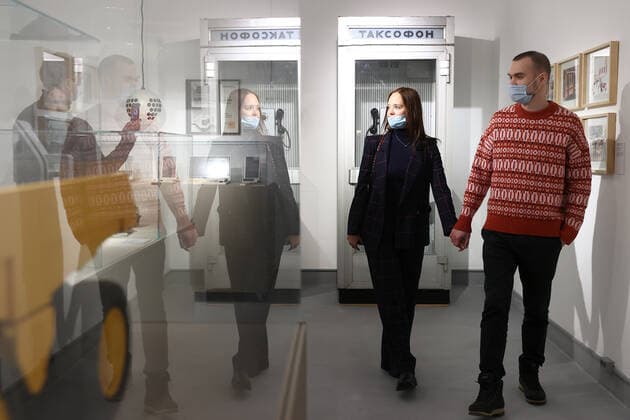 MOSCOW, RUSSIA â€“ DECEMBER 6, 2021: An exhibition titled The History of Russian Design â€“ The Best of 1917-2022 takes place at the New Tretyakov Gallery, the first to feature a vast collection of the Moscow Design Museum. Artyom Geodakyan TASS  TS11AE21
