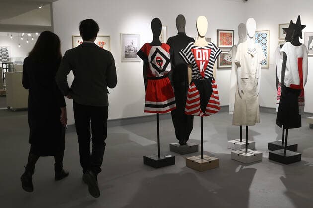 MOSCOW, RUSSIA â€“ DECEMBER 6, 2021: An exhibition titled The History of Russian Design â€“ The Best of 1917-2022 takes place at the New Tretyakov Gallery, the first to feature a vast collection of the Moscow Design Museum. Artyom Geodakyan TASS  TS11AE2A