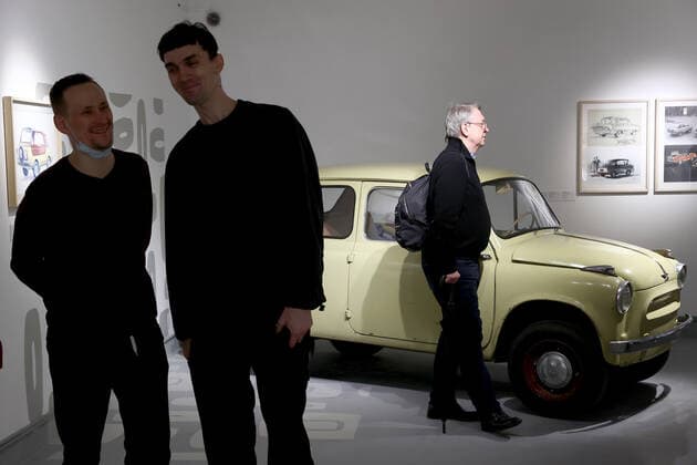 MOSCOW, RUSSIA â€“ DECEMBER 6, 2021: An exhibition titled The History of Russian Design â€“ The Best of 1917-2022 takes place at the New Tretyakov Gallery, the first to feature a vast collection of the Moscow Design Museum. Artyom Geodakyan TASS  TS11AE2F