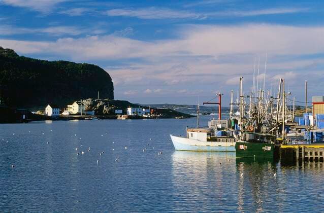 Fishing Boats, Salvage, Newfoundland Copyright: Bilderbuch 1823246