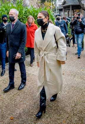 07-12-2021 France Princess Victoria visiting the Biermans Lapotre Foundation and the Swedish Student House on het 3rd and last day to Paris. Â  Copyright: xPPEx