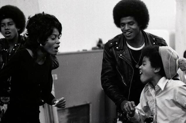 Diana Ross & Jackson 5 in studio circa 1969 Copyright: xLangdon RockxNegatives MediaPunchx