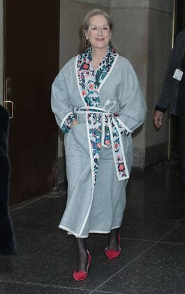 Bilder des Jahres 2021, Entertainment 12 Dezember Entertainment Themen der Woche KW49 Entertainment Bilder des Tages Gäste bei der Ankunft zur NBC Today Show in New York City NEW YORK, NY- December 07: Meryl Streep seen after an appearance on NBC s Today Show promoting the new Netflix Comedy, Don t Look Up on December 07, 2021 in New York City. Copyright: xRWx