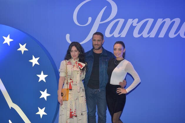Cecilia TV Serie Premiere in Mexiko-Stadt ˜Cecilia™ TV Series Premiere Blue Carpet MEXICO CITY, MEXICO - DECEMBER 7, 2021: (L-R) Mariana Trevino, Michel Brown and Marimar Vega pose for photos during the blue carpet of the ˜Cecilia™ original series for Latin America by Paramount+ at Sofitel Reforma Hotel. On December 7, 2021 in Mexico City, Mexico. (Photo by Jaime Nogales Eyepix Group) Copyright: xJaimexNogalesx xEyepixxGroupx EYEPIXGROUP_JN_07122021_20809