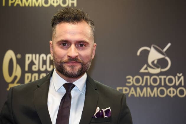 MOSCOW, RUSSIA - DECEMBER 10, 2021: Singer Irakli Pirtskhalava attends the 2021 Golden Gramophone Awards ceremony at the State Kremlin Palace. Valery Sharifulin TASS  TS11B6E1
