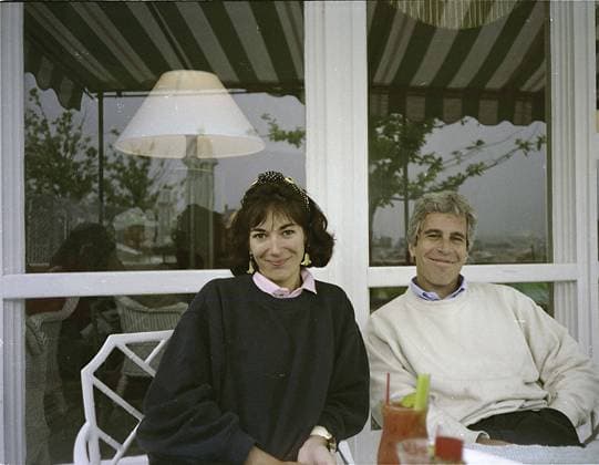 December 10, 2021: The US attorney s office has released images during the trial of Ghislaine Maxwell, 59, who faces six federal charges relating to accusations in the sexual exploitation of girls with sex offender Jeffrey Epstein. The photos, entered into evidence on Tuesday, December 7, 2021 were recovered during an FBI raid at Epstein s Upper East Side mansion in 2019, an FBI analyst testified. UNDATED FILE PICTURE: JEFFREY EPSTEIN and GHISLAINE MAXWELL sitting together. New York USA - ZUMAz03_ 20211210_new_z03_060 Copyright: xUSxAttorneyxOfficex