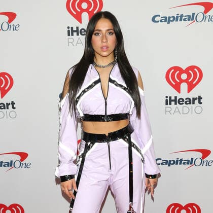10 December 2021 - New York, New York - .Tate McRae in the Press Room at Z100 s iHeartRadio Jingle Ball 2021 held at Madison Square Garden. New York USA - ZUMAa123 20211210_zaa_a123_181 Copyright: xJ.xLINGOx