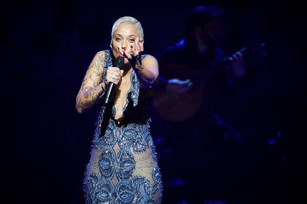 Portuguese singer Mariza performs on stage during a tribute concert on occasion of the 100th anniversary of the birth of Portuguese fado legend Amalia Rodrigues at Teatro Real in Madrid, Spain, 14 December 2021. Mariza pays tribute to Amalia Rodrigues !ACHTUNG: NUR REDAKTIONELLE NUTZUNG!  Copyright: xLucaxPiergiovannix GRAF5239 20211214-94d2dcfc3129d76bf488723851830e9762e9bf71