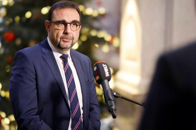 Klaus Holetschek in der 1014. Sitzung des Deutschen Bundesrates im Bundesratsgebäude. Berlin, 17.12.2021
