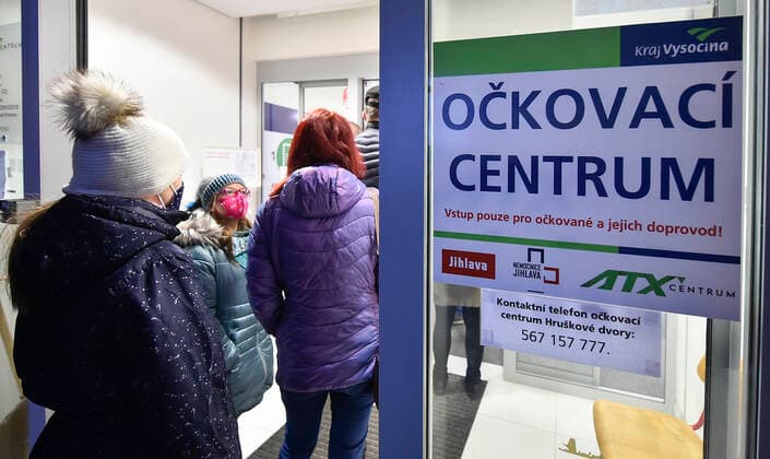 Vaccination against COVID-19 for children aged 5-11 years began at the vaccination center Hruskove Dvory in Jihlava, Czech Republic, on December 18, 2021. (CTKxPhoto LubosxPavlicek) CTKPhotoP2021121801862  PAV 11 K