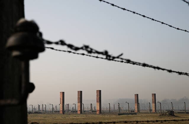 December 20, 2021, Oswiecim, Poland: The former Nazi-German Auschwitz II Birkeanu Concentration and Extermination Camp at Oswiecim one month before the 77th anniversary of the liberation. The biggest German Nazi concentration and extermination camp KL Auschwitz-Birkenau was liberated by the Red Army on 27 January 1945. Oswiecim Poland - ZUMAk222 20211220_zip_k222_007 Copyright: xDamianxKlamkax