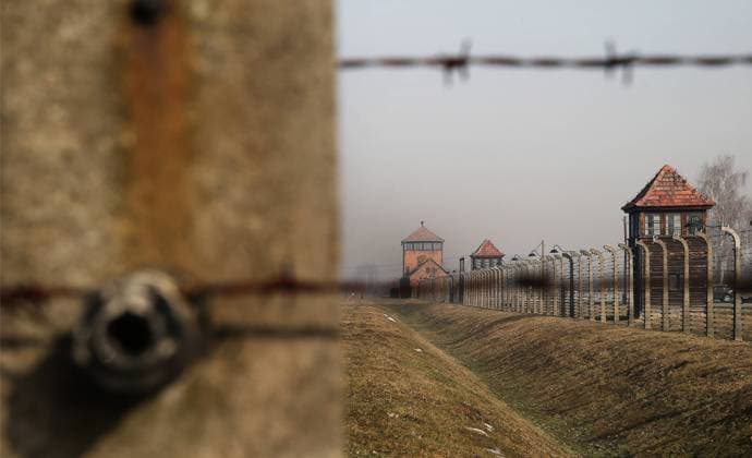 December 20, 2021, Oswiecim, Poland: The former Nazi-German Auschwitz II Birkeanu Concentration and Extermination Camp at Oswiecim one month before the 77th anniversary of the liberation. The biggest German Nazi concentration and extermination camp KL Auschwitz-Birkenau was liberated by the Red Army on 27 January 1945. Oswiecim Poland - ZUMAk222 20211220_zip_k222_015 Copyright: xDamianxKlamkax