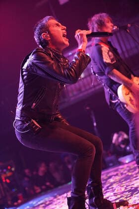 December 21, 2021, Hollywood, CA, USA: Musician - PERRY FARRELL lead singer for Jane s Addiction, performing live at performing on stage at the Above Ground 3 Benefit Concert. Guitarists Dave Navarro and Billy Morrison (Billy Idol) and an all-star band headlined their third â€oeABOVE GROUND†benefit concert on December 20, 2021, at The Fonda Theatre, Hollywood, CA. After sitting out 2020 because of Covid, Navarro and Morrison were joined by a diverse group of special guests including Perry Farrell, Etty Lau Farrell, Corey Taylor, Mark McGrath, Steve Stevens, Franky Perez, Anthony Keidis (Red Hot Chile Peppers), Dexter Holland, and more..As with previous successful events in 2018 and 2019, this immersive evening of art and music - ZUMAmt3_ 20211221_zaf_mt3_004 Copyright: xScottxMitchellx