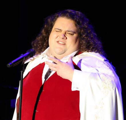 British tenor Jonathan Antoine performs at Parker Playhouse in Fort Lauderdale, Florida, on Tuesday, December 21, 2021.  MIA20211221105 GARYxIxROTHSTEIN