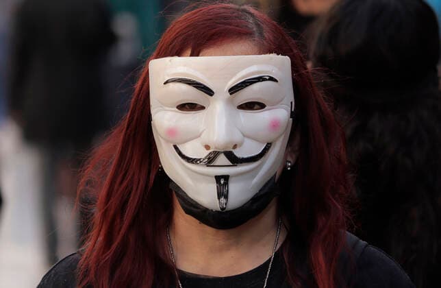 Anonymous For The Voiceless Demonstrates Against Animal Exploitation In Mexico City Members of the international animal rights organisation Anonymous for the Voiceless demonstrate in the streets of the Historic Centre of Mexico City against the consumption of animals during Christmas and New Year s Eve during the COVID-19 health emergency in the country. Mexico City Mexico  Copyright: xGerardoxVieyrax originalFilename: vieyra-notitle211224_npu4b.jpg