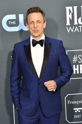 January 4, 2022: Talk show host SETH MEYERS shared the bad news that he tested positive for COVID in a Jan. 4, 2022 tweet. But the good news is, I feel fine (thanks vaccines and booster!), the Late Night with Seth Meyers host wrote. He added: We are canceling the rest of the shows this week, so tune in next Monday to see what cool location we will try and pass off as a studio. FILE PHOTO SHOT ON: January 12, 2020, Santa Monica: Seth Meyers at the Critics Choice Awards 2020 at the Barker Hanger. Santa Monica USA - ZUMAnc22 20220104_ssz_nc22_486 Copyright: xKathyxHutchinsx