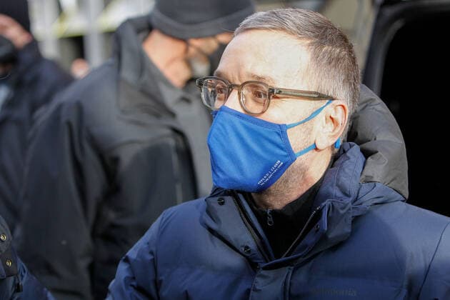 09.01.2022 Demonstration am Landhausplatz und weiter durch die Innenstadt von Innsbruck, Tirol, Österreich Demonstration für die Impffreiheit Demo gegen Corona, Coronavirus, Covid-19 Maßnahmen: Impfpflicht, Impfzwang, Impfen, Lockdown Motto der Demonstration von Team Tirol: Für unsere Freiheit FPÖ und MFG ebenfalls dabei Bild: Herbert Kickl (FPÖ Klubobmann, Parteiobmann, Parteichef)