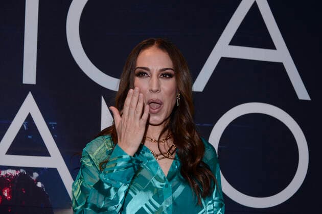 Sängerin Monica NaranjoTour-Promotion in Mexiko-Stadt Monica Naranjo ˜ Puro Minage™ Press Conference MEXICO CITY, MEXICO - JAN 11, 2022: Spanish singer, Monica Naranjo, gestures while speak during a press conference, to promote her ˜Pure Minage, Piano and Voice™ tour at W Hotel. On January 11, 2022 in Mexico City, Mexico. (Photo by Carlos Tischler Eyepix Group) Copyright: xCarlosxTischlerx xEyepixxGroupx EYEPIXGROUP_CT_11012022_54152