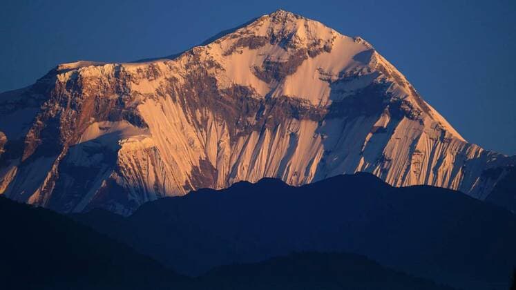  Morning light on Dhaulagiri South Face, 26.09.2021, Copyright: xjohanndererstex Panthermedia24233596