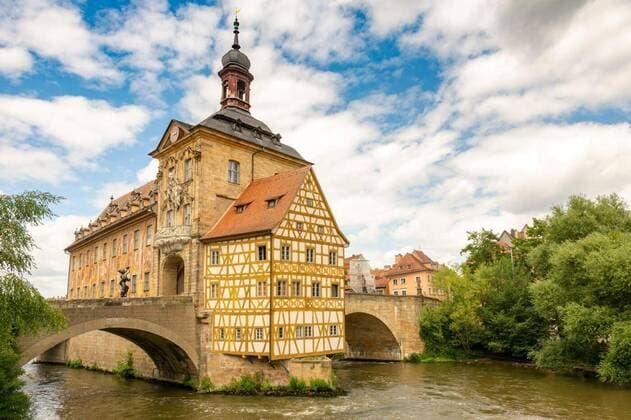  Historic town hall of Bamberg, 12.10.2020, Copyright: xmanfredxyx Panthermedia25781258