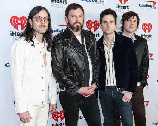 iHeartRadio ALTer EGO 2022 Nathan Followill, Caleb Followill, Jared Followill and Matthew Followill of Kings Of Leon attend the iHeartRadio ALTer EGO 2022 held at The Forum on January 15, 2022 in Inglewood, Los Angeles, California, United States. Inglewood California United States  Copyright: xImagexPressxAgencyx originalFilename: collin-iheartra220116_npkCB.jpg