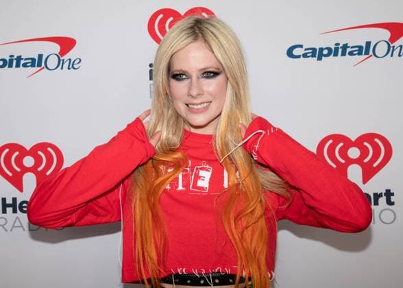 15 January 2022 - Los Angeles, California - Avril Lavigne. iHeartRadio ALTer EGO presented by Capital One. Inglewood USA - ZUMAa123 20220116_zaa_a123_002 Copyright: xBillyxBennightx
