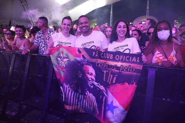 Thiaguinho Konzert in Florianopolis January 16, 2022, Florianopolis, Santa Catarina, Brazil: Brazilian singer Thiaguinho performs during a show at Hot Summer 2022, at P12 in Jurere Internacional, in the city of Florianopolis, Santa Catarina, on Sunday night (16).  Copyright: xLecoxVianax