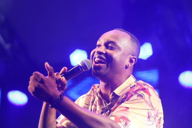 Thiaguinho Konzert in Florianopolis January 16, 2022, Florianopolis, Santa Catarina, Brazil: Brazilian singer Thiaguinho performs during a show at Hot Summer 2022, at P12 in Jurere Internacional, in the city of Florianopolis, Santa Catarina, on Sunday night (16).  Copyright: xLecoxVianax