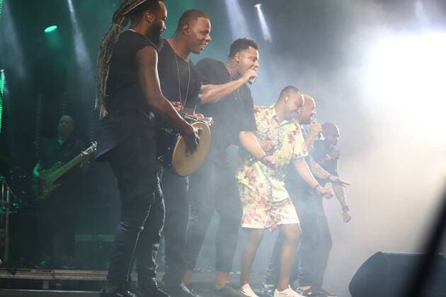 Thiaguinho Konzert in Florianopolis January 16, 2022, Florianopolis, Santa Catarina, Brazil: Brazilian singer Thiaguinho performs during a show at Hot Summer 2022, at P12 in Jurere Internacional, in the city of Florianopolis, Santa Catarina, on Sunday night (16).  Copyright: xLecoxVianax