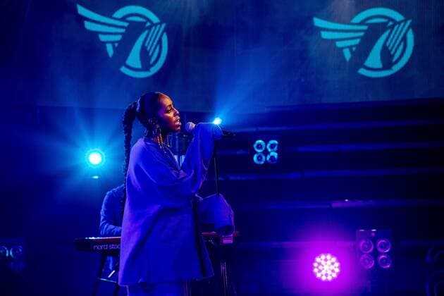 GRONINGEN - A livestream performance by Sudanese-Dutch singer songwriter Gaidaa is being recorded for Eurosonic Noorderslag. Due to the corona virus, the Groningen festival will once again take place completely online. ANP KIPPA PAUL BERGEN