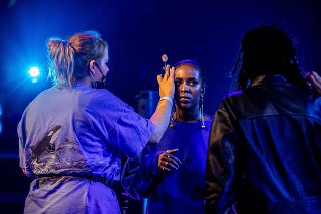 GRONINGEN - A livestream performance by Sudanese-Dutch singer songwriter Gaidaa is being recorded for Eurosonic Noorderslag. Due to the corona virus, the Groningen festival will once again take place completely online. ANP KIPPA PAUL BERGEN