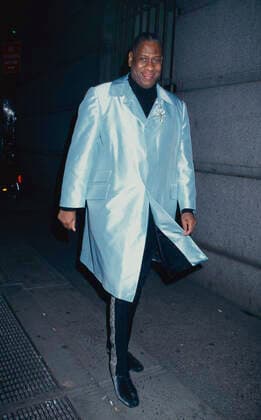Andre Leon Talley attends the 17th Annual CFDA Awards at the JP Morgan Atrium in New York City on February 8, 1998. Photo Copyright: xx