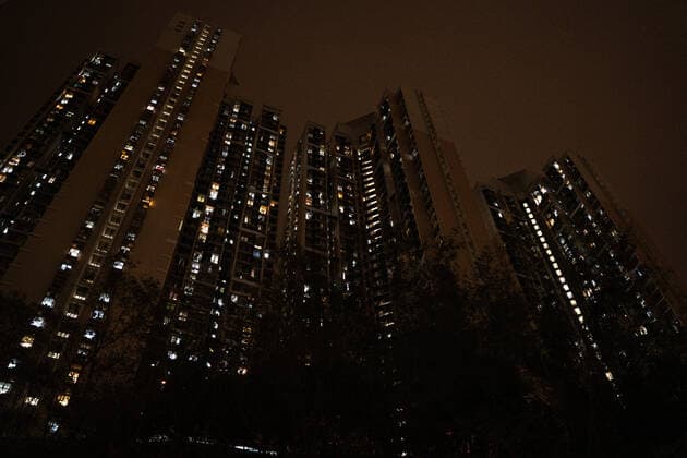 New Outbreak Coronavirus Disease Hong Kong Saturday, January 22, 2022, Kwai Chung Estate public housing complex, Hong Kong. Hong Kong China  Copyright: xLeungxManxHeix originalFilename: manhei-notitle220122_npxFe.jpg