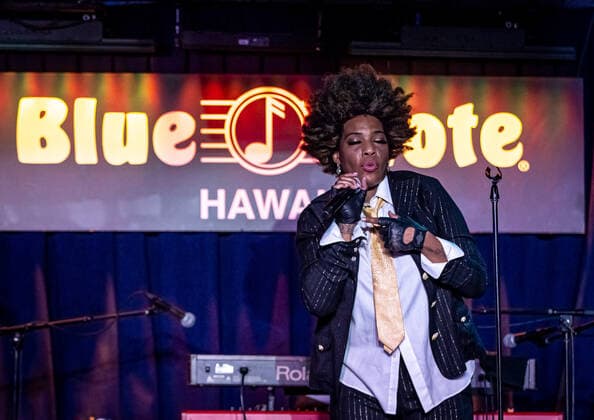 Honolulu, HI- January 23, 2022: Macy Gray performs at Blue Note Hawaii at Outrigger Waikiki Resort in Honolulu, HI on January 23, 2022. Copyright: xErikxKabikxPhotography xMediaPunchx