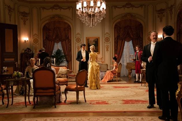 Harry Richardson, Louisa Jacobson, The Gilded Age (2022). Photo credit: Alison Cohen Rosa HBO Max The Hollywood Archive  Copyright: xPhotographer:xAlisonxCohenxRosax 34300-016THA