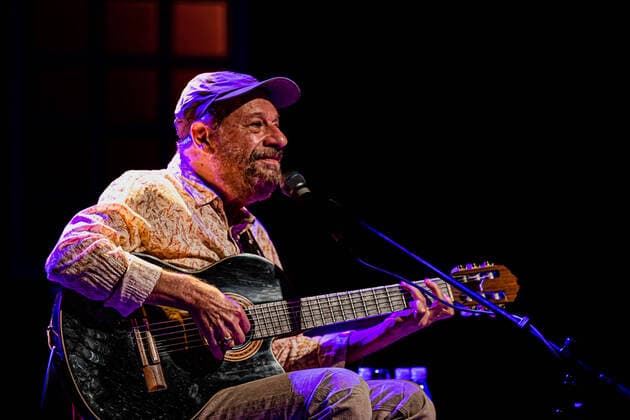 SÃO PAULO, SP - 24.01.2022: SHOW JOÃO BOSCO - The musician João Bosco performs this holiday eve on the Anniversary of the City of São Paulo on the Bourbon Street stage, the singer-songwriter, former partner of Aldir Blanc interprets classics such as Jade, Corsário, Kid Cavaquiknho, among others. The presentation took place on the night of this Monday, January 24, 2022. x2163310x  VanxCampos