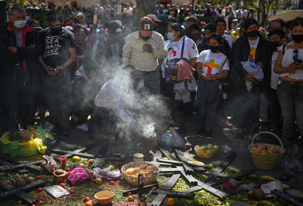 11th Anniversary Of The Death Of Bishop Samuel Ruiz Commemorated In Chiapas Hundreds of indigenous people from the villages surrounding San Cristobal de las Casas, took part in a pilgrimage and mass on the 11th anniversary of the death of Catholic Bishop Samuel Ruiz. Ruiz is best known for his role as mediator during the conflict between the Zapatista Army of National Liberation (EZLN) and the Institutional Revolutionary Party (PRI). Ruiz s diocese helped some hundreds of thousands of indigenous Maya people in Chiapas who were among Mexico s poorest marginalized communities. On Tuesday, January 25, 2022, in San Cristobal de las Casas, Chiapas, Mexico. San Cristobal de las Casas Mexico  Copyright: xArturxWidakx originalFilename: widak-11thanni220125_np06N.jpg
