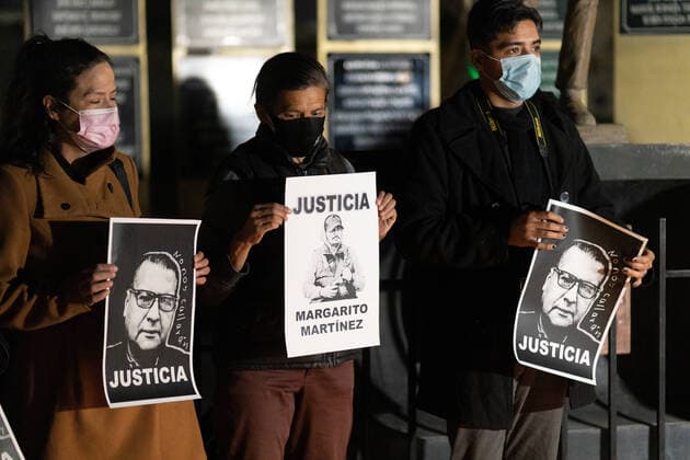 Mexico: JournalistsAtRisk protest Mexican journalists protest the murder of 3 reporters in the first month of the year, Margarito Martinez, an independent photographer, was murdered on January 17 outside his home, journalist Lourdes Maldonado was murdered on January 23 outside his home, journalist Jose Luis Gamboa was assassinated on January 15 in Veracruz. Juarez Chihuahua Mexico Copyright: DavidxPeinado