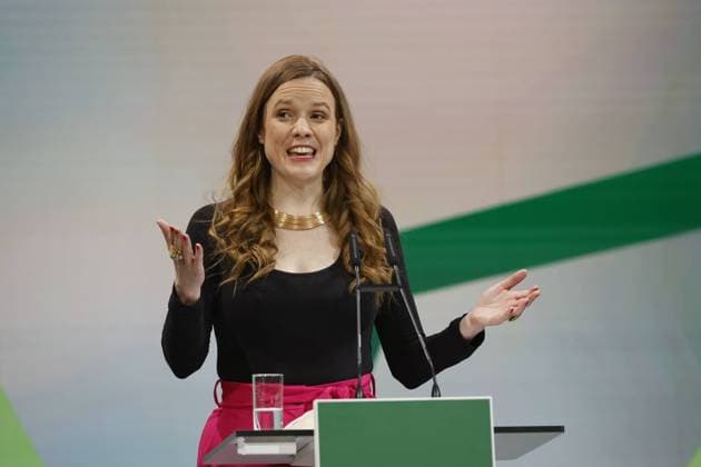 Terry Reintke Mitglied des Europaeischen Parlaments , Deutschland, Berlin, Velodrom, 47. Ordentlichen Bundesdelegiertenkonferenz von BÜNDNIS 90 DIE GRÜNEN