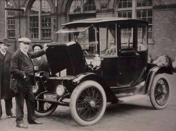 Altes schwarz-weiß Foto, Thomas Edison, ca. 1913, Fort Myers, Florida, USA, Nordamerika Copyright: imageBROKER RaimundxFranken iblrfn07211722.jpg