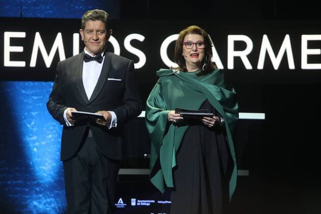 January 30, 2022 malaga first gala of the film academy awards of Andalucia held in Malaga at the cervantes theater in Malaga Cordon Press  lorenzocarnero Cordonpress